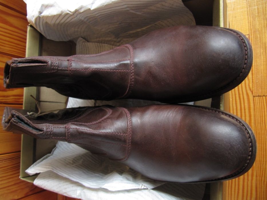 Нові, кожані сапоги H by Hudson (Португалія, 30.5 см)