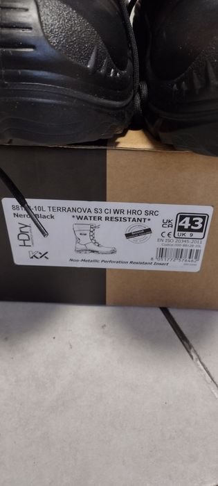 Buty robocze zimowe sixton S3