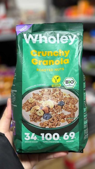 Гранола Wholey 4 види,300 г