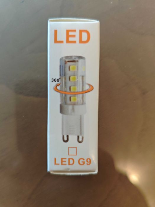 10x Lampada led G9 3W(30W)