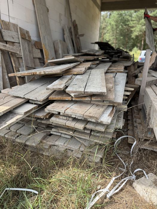 Deski po budowie po szalunkach , blaty