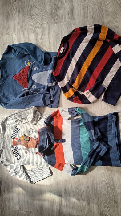 Zestaw ubrań do szkoły dla chłopca r.134 C&A, H&M