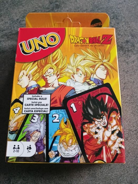 Gra karciana UNO Dragon Ball Z songo Ku Dragonball karty prezent !