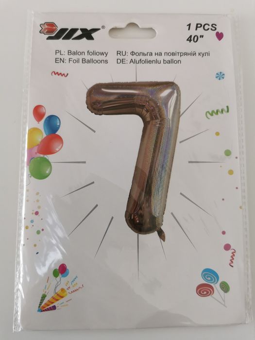 Balon foliowy różowy 7