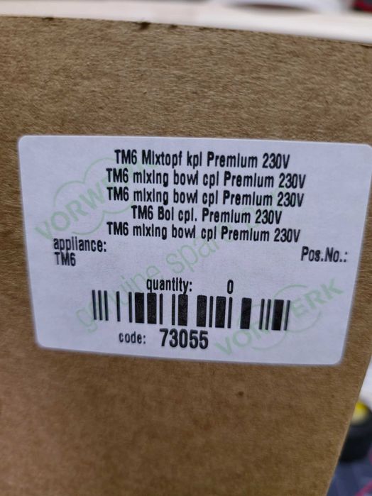 Thermomix TM6 - naczynie miksujące kompletne premium misa Termomix TM6