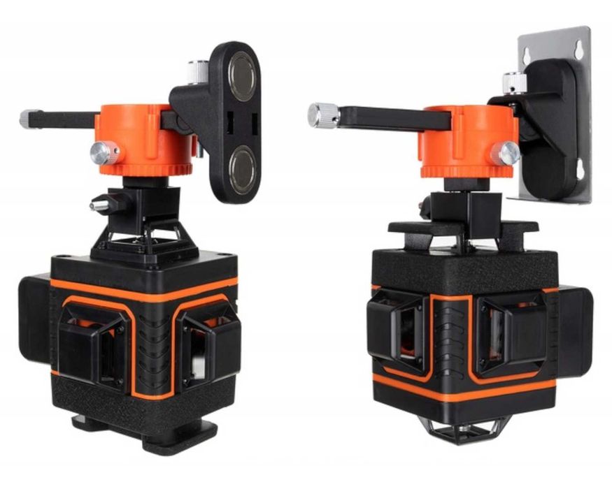 SUPER Laser Krzyżowy 4D 16 Linii Zielony 360° IP54 Platforma PILOT