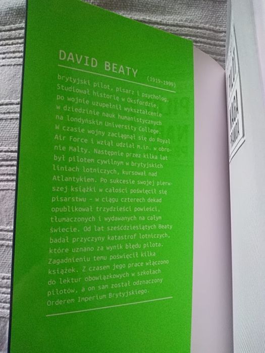 David Beaty Pilot Naga prawda
