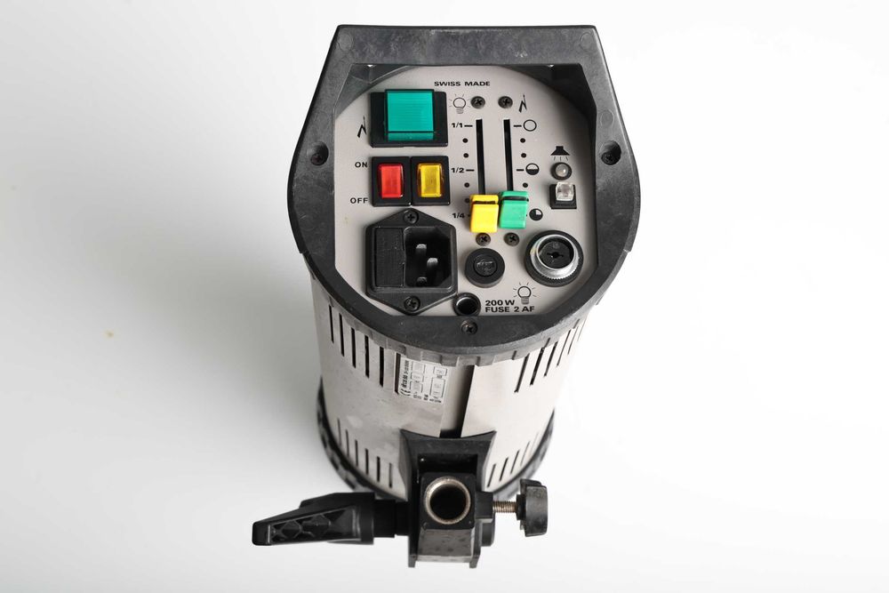 Iluminação flash de estúdio elinchrom 3 cabeças