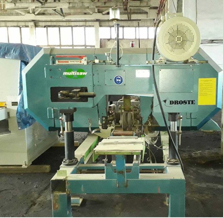 Горизонтальний стрічкопильний верстат MULTISAW TITAN HYBRID TWIN RESAW