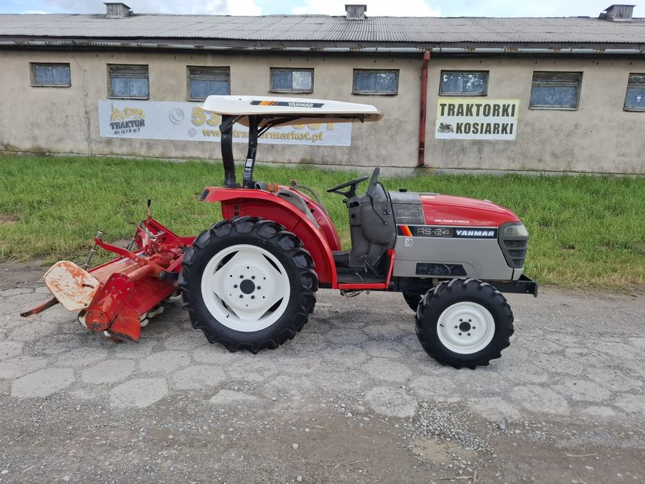 Traktorek japoński 4x4 Yanmar RS 24  wspomaganie rewers śliczny