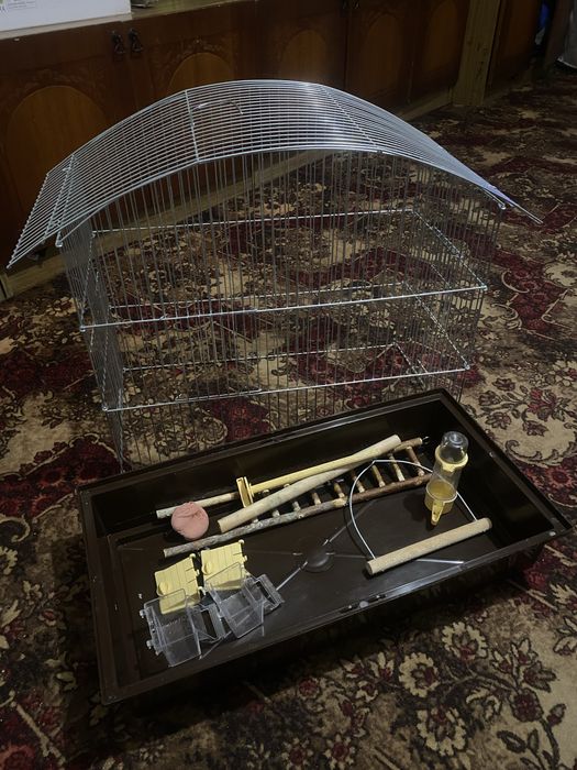 Клітка для середнього Папуги