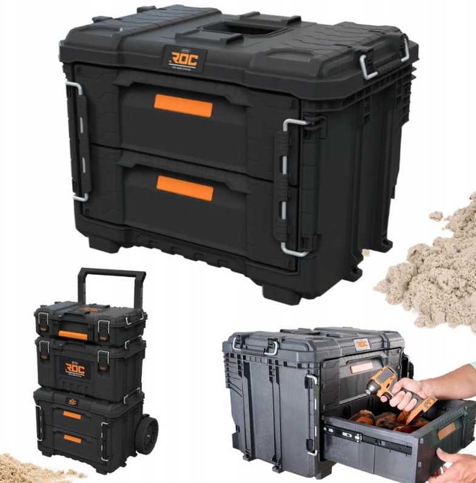 Skrzynka Keter ROC PRO GEAR 2.0 XL 2  Skrzynia Duża Na Narzędzia