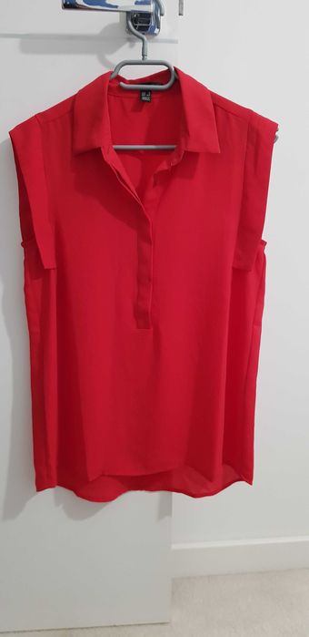 Elegancka bluzka z krótkimi rękawami