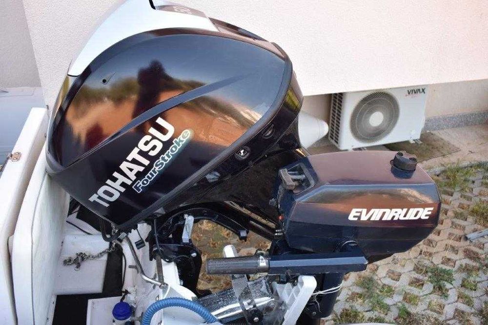 RIB ZEBEC 5.20 m z silnikiem Tohatsu 50 KM w stanie idealnym