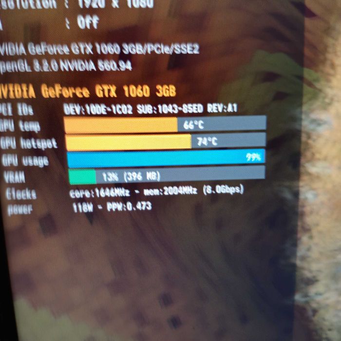 Игровой пк i7 gtx 1060 ram 10 gb ssd 320 gb  (возможно с монитором 75 гц )