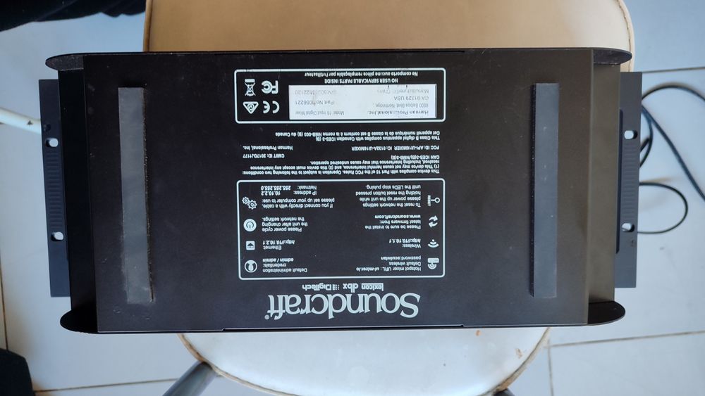 Vendo soundcraft ui 16 em excelente estado