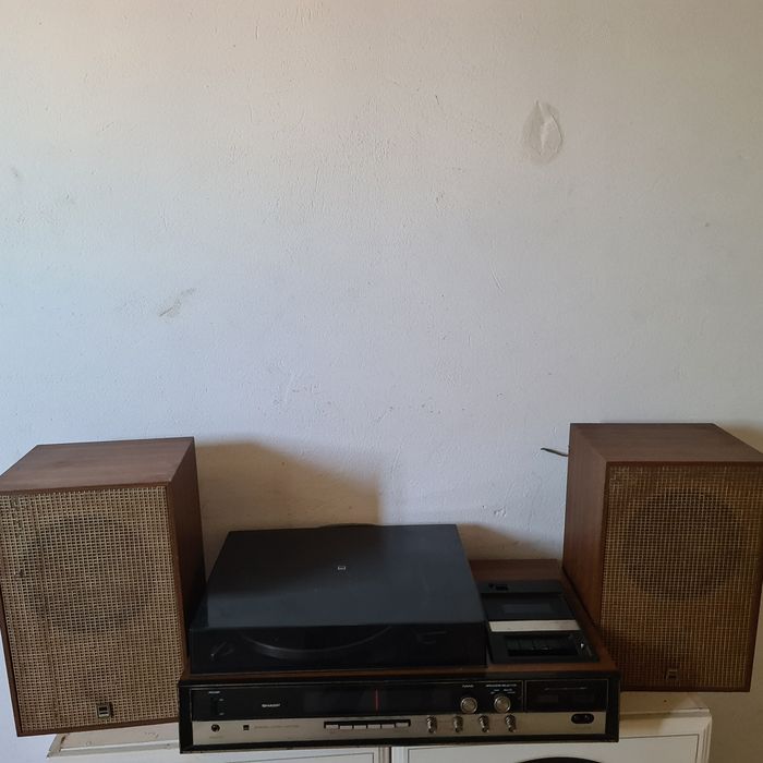 Leitor de vinis marca charp