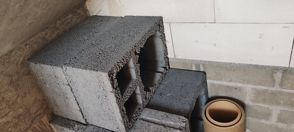 Czapa komina betonowa pustaki