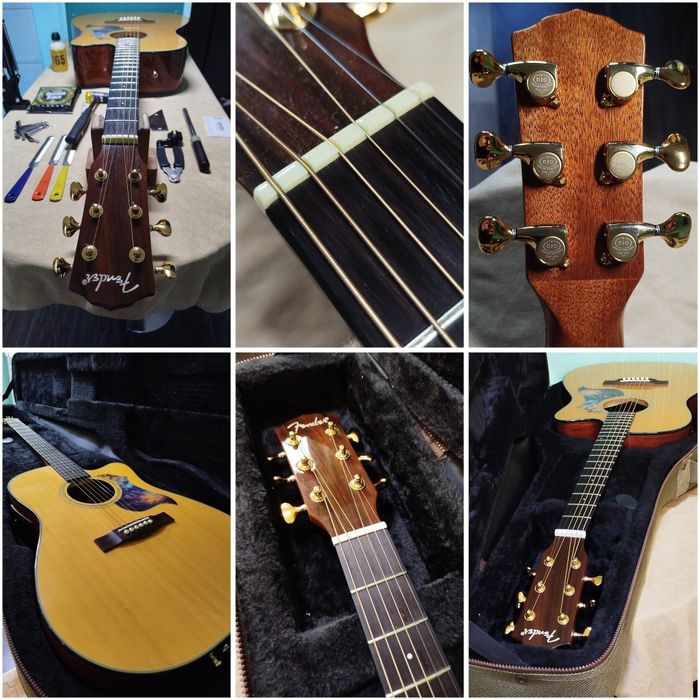 Ремонт гитары, настройка гитар, электрогитара, бас-гитары