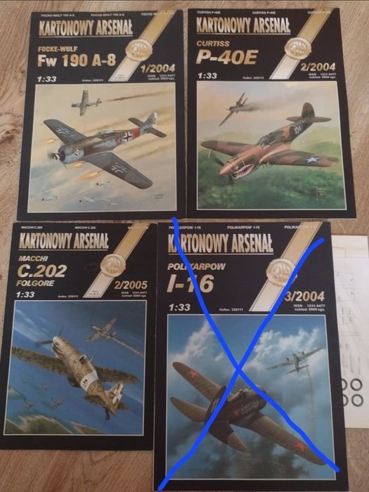 Model kartonowy Haliński zamiana na okręty.