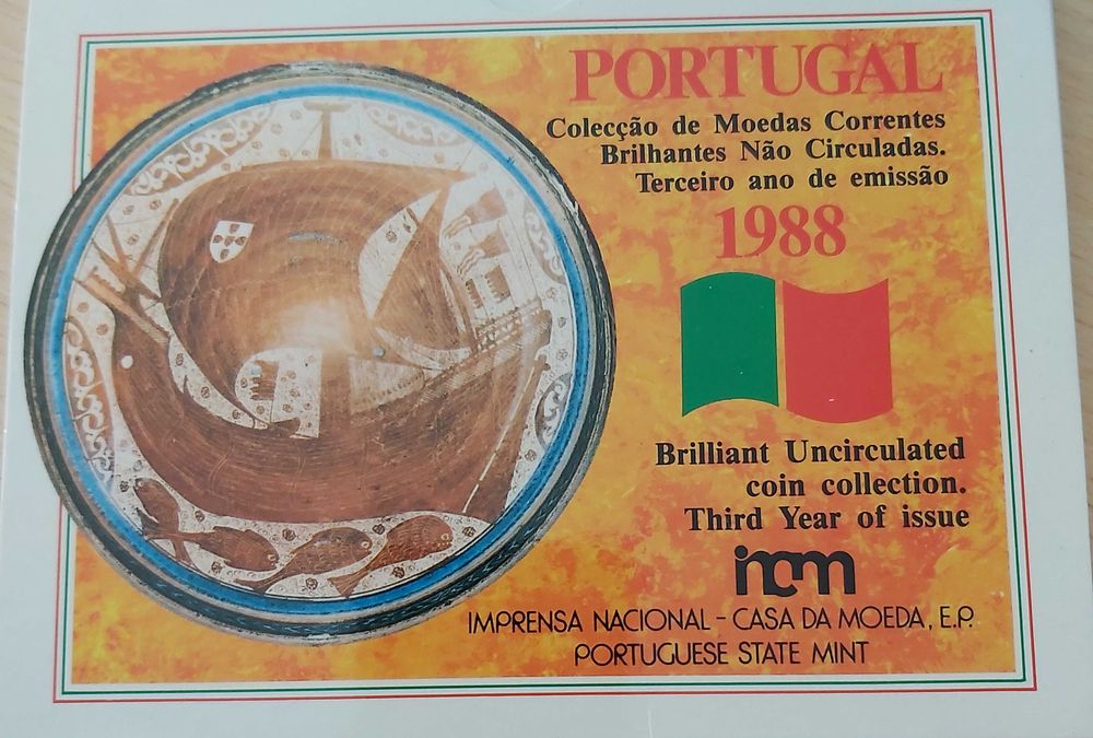Coleção anual moedas BNC, 3ª Série 1988