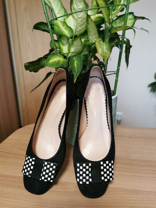Skórzane buty damskie