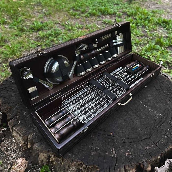 Набір шампурів Пума 2.0 BS94/1 Подарочный набор шампуров для мужчины