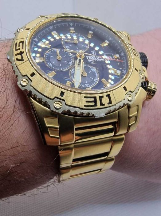 Zegarek Festina Prestige Gold Sapphire F20492/2