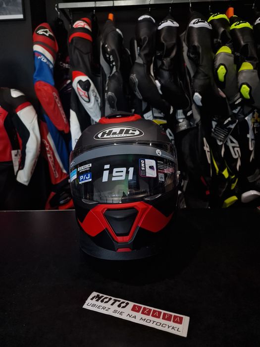 Kask HJC I91 CARST MATT Black/Red 'XL !Sklep! !Promocja!