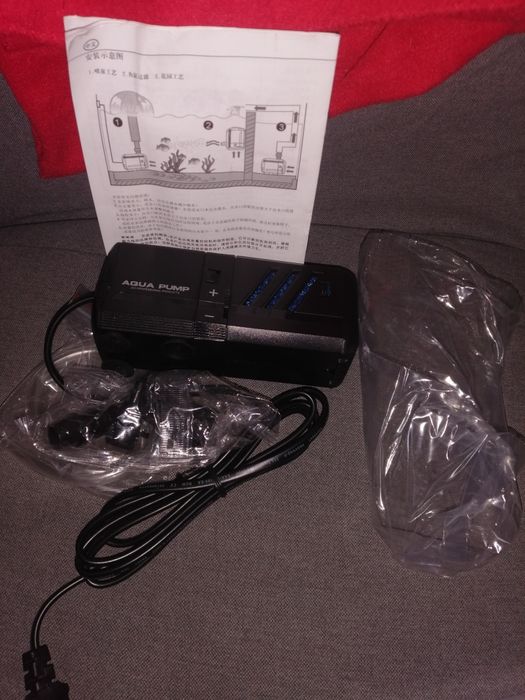 Filtro aquário 500L/h ultra silêncioso