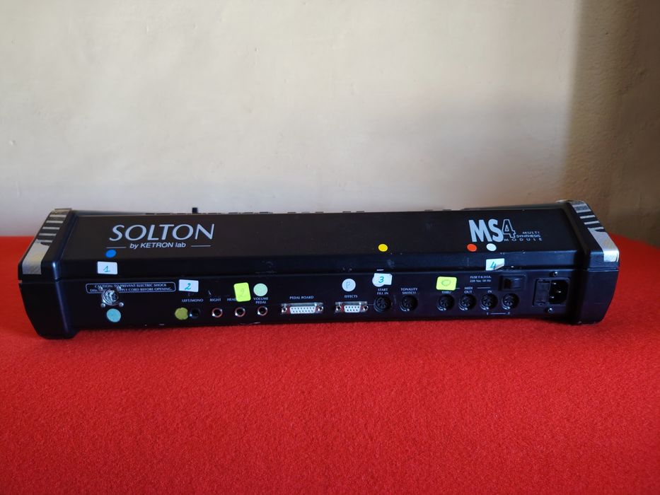 Solton MS4 FD1 e pedaleira- mesa/ módulo de ritmos