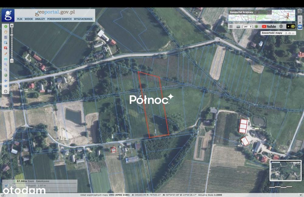 Piękna duża działka z potencjałem! - Więcej