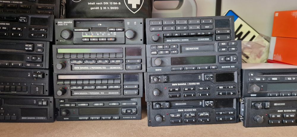 Oryginalne radia BMW. e34.e32.e36 e30. I inne. Becker. Bmw BAVARIA CD.