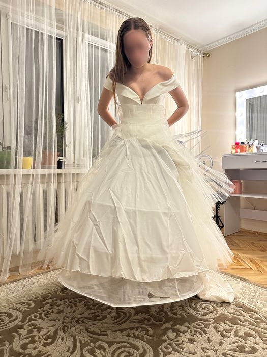 весільня сукня, шилась на замовлення, розмір xs,s,m