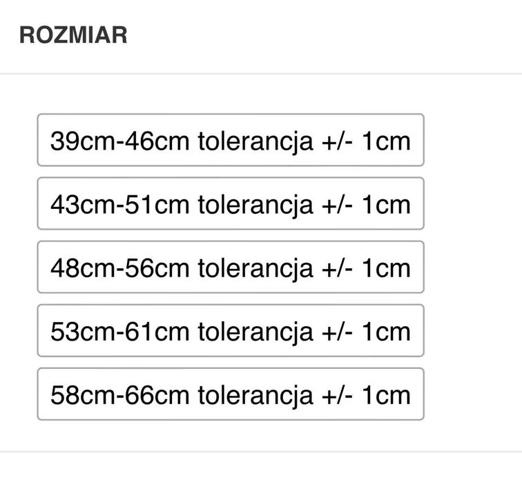 Obroża z polarem o szerokości 4cm