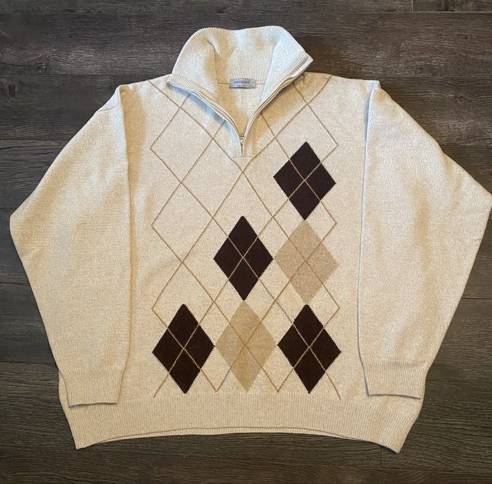 Светр чоловічий бежевий теплий XXXL