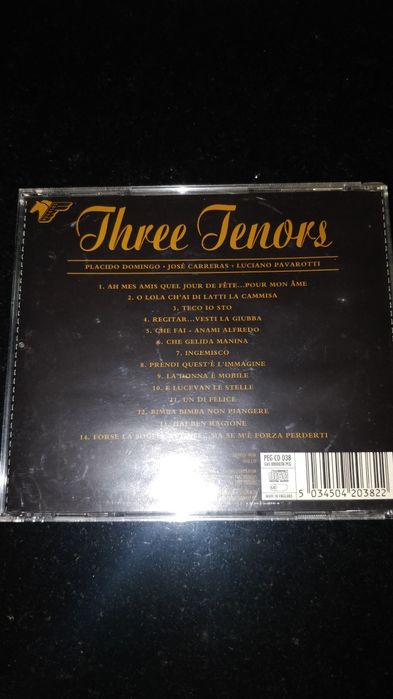 Three Tenors - Plácido Domingo, José Carreras e Luciano Pavarotti