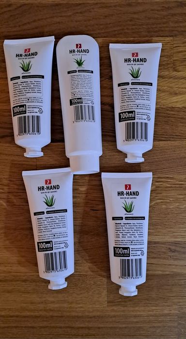 Krem do rąk i paznokci HR-HEND aloesowy 5 sztuk