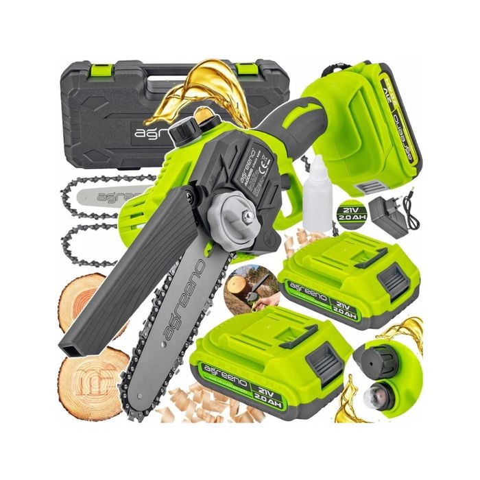 Piła łańcuchowa 6 cali z pompką oleju