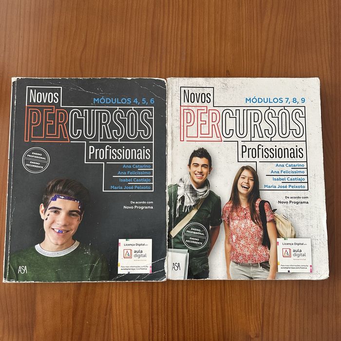 Livros de português - ensino profissional