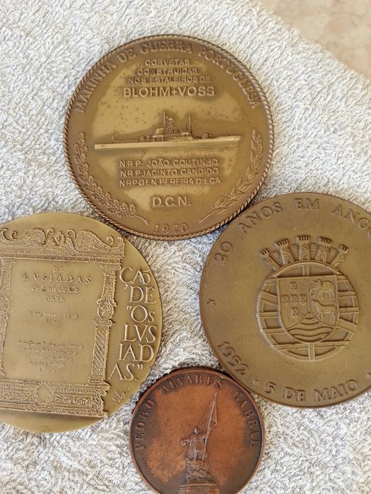 medalhas  antigas raras