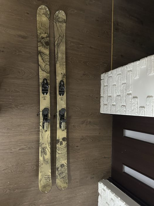 Лижи фрірайд, твін тіп, парковие