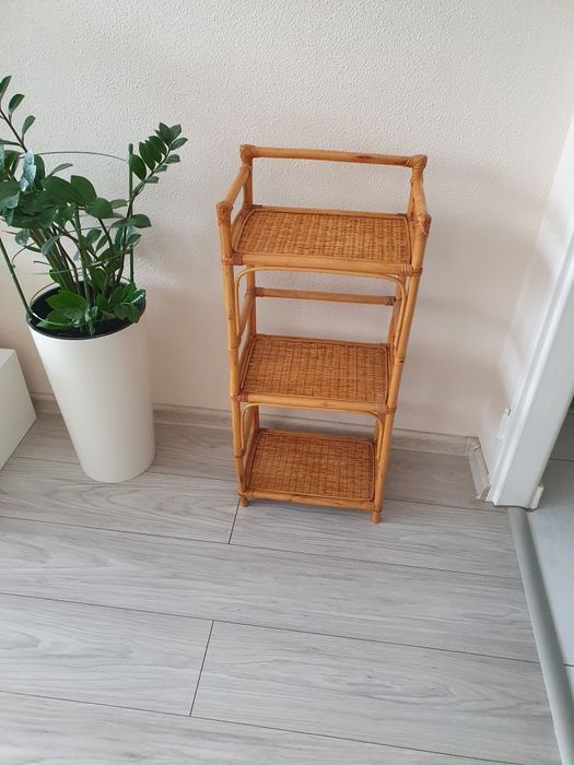 Pułki stojące ratan-bambus