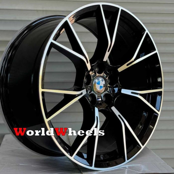 Диски R19 5x120 BMW F30 F32 F10 F11 F01 F06 F25 E46 E90 E92 разноширокие 789 стиль