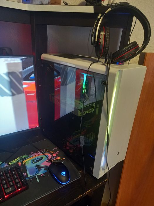 PC Gamer Completo + Monitor Curvo + Kit Racing – Pronto para Uso