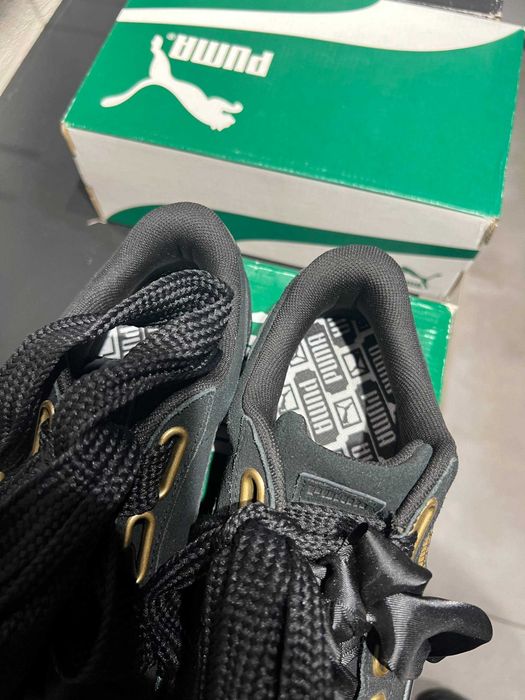 Кросівки Puma Suede Heart Satin Wn's "Puma Black" — EUR 38 (24 см), Нові
