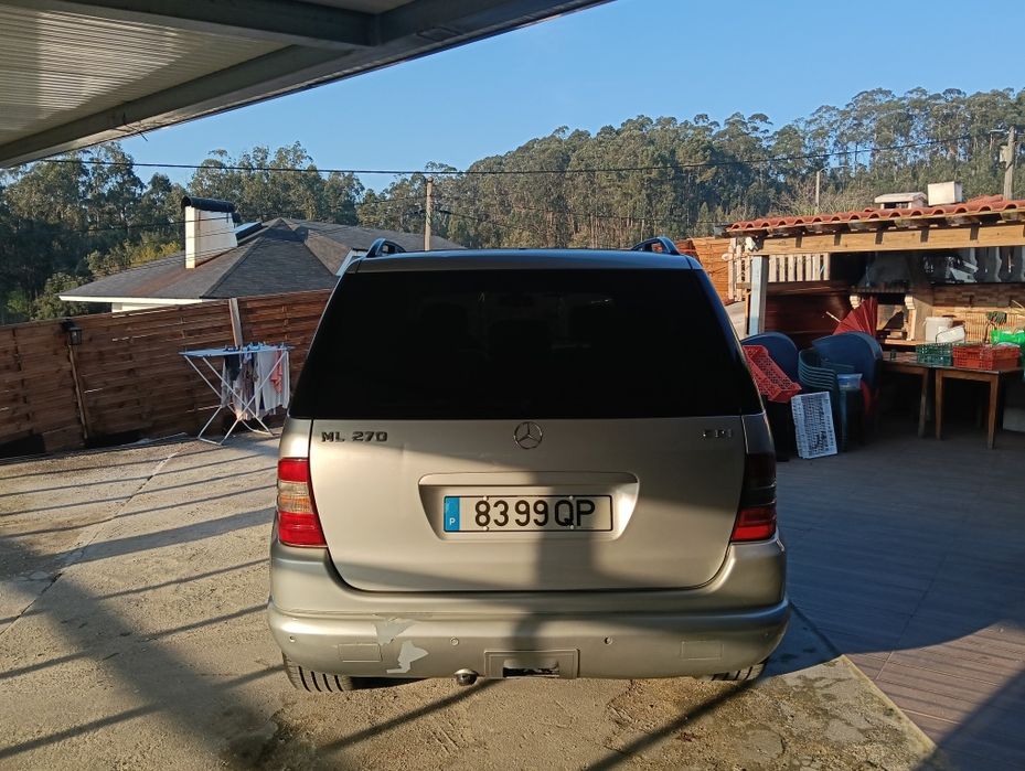 Mercedes ml 270 cdi  teto de abrir
