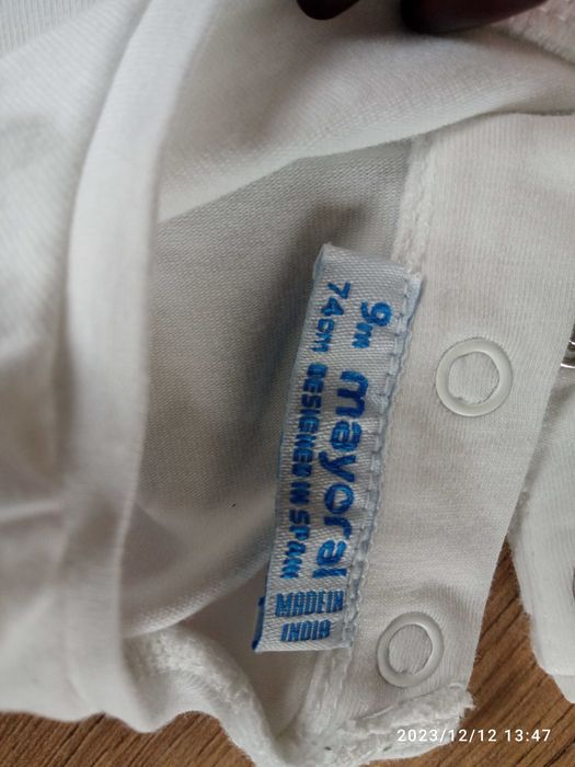 Koszulki niemowlece 74