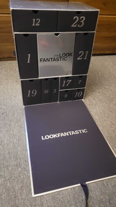 Pusty kalendarz adwentowy lookfantastic diy