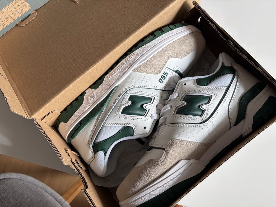 New Balance 550 verde